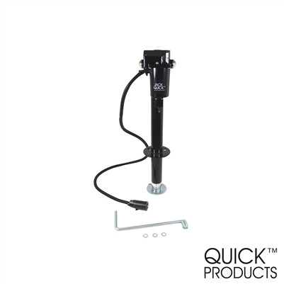 Quick Products JQ-3000-7P Power A-Frame Electric Tongue Jack with 7-Way Plug - 3,250 lbs. Lift Capacity