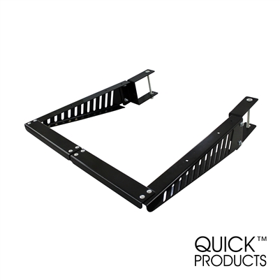 Quick Products QP-BMCSA RV Bumper-Mounted Cargo Support Arms - Includes Optional Adjustable Brace