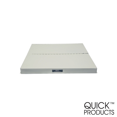 Quick Products QP-CRHSRPCW Camper & RV Hinged Stovetop & Range Cover - Protects for Storage & Transport, Fits Most 3 & 4 Burner RV Stoves, White