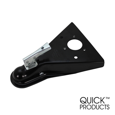 Quick Products QP-HS3026 A-Frame Trailer Coupler with Trigger Latch - 2