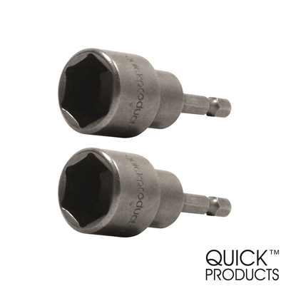 Quick Products QPLSJS-2PK Deluxe Scissor Jack Leveling Socket - 2-Pack